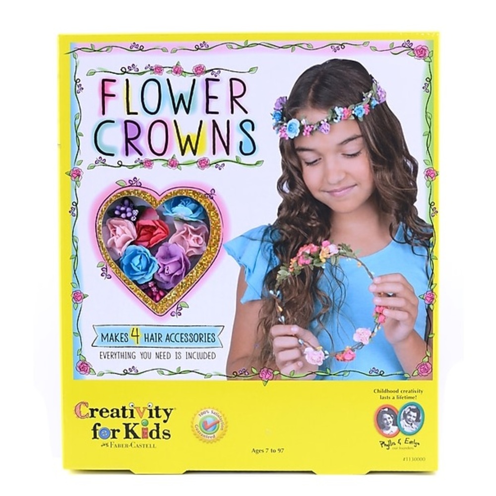 💕 Creativity for Kids Flower Crowns